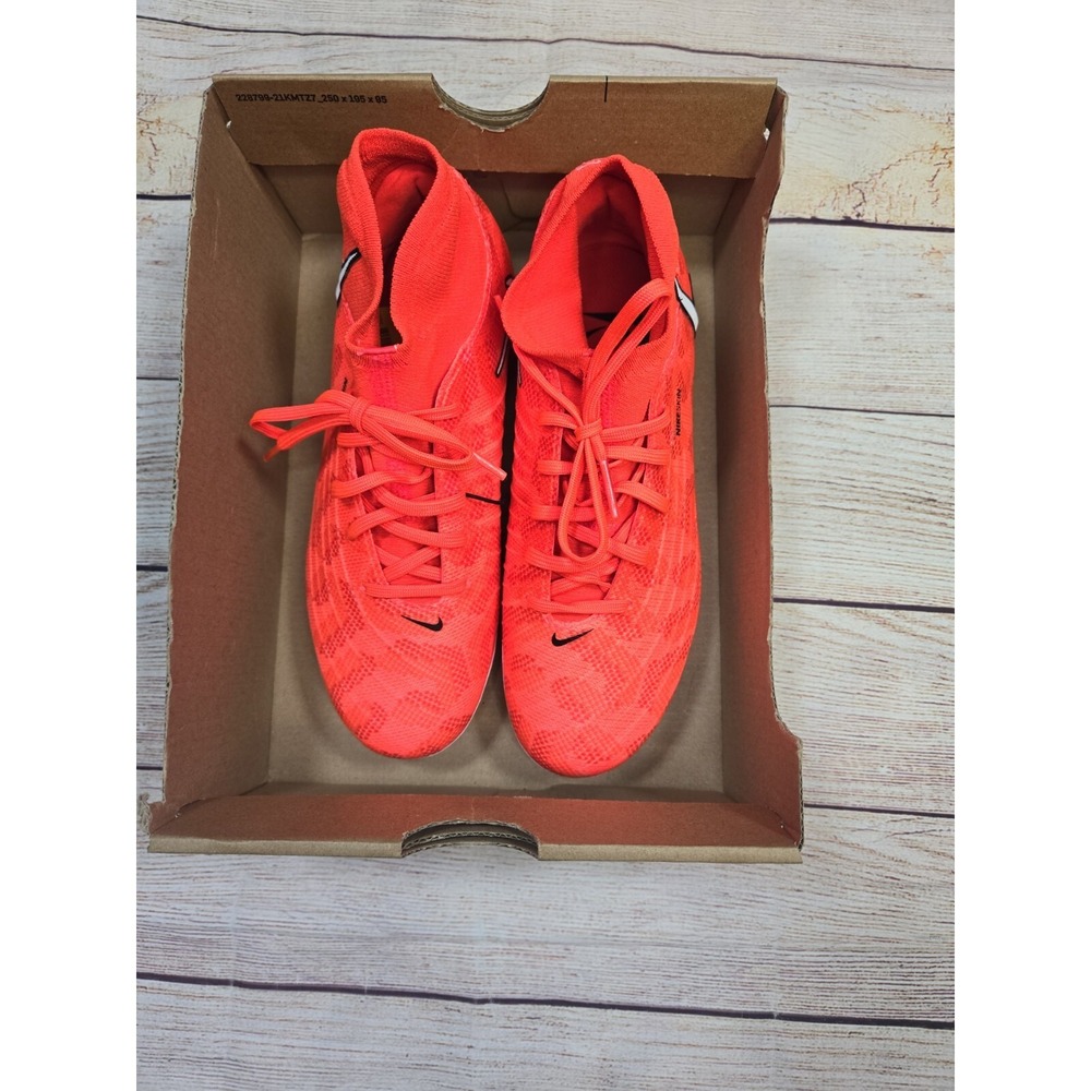 NEW Nike Phantom Luna Elite FG Women Sz 5 Bright Crimson Orange White FN8405-600